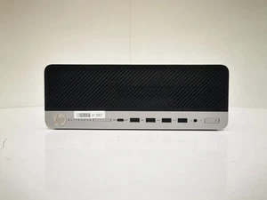 HP EliteDesk 705 G4 SFF - AMD Ryzen 3 / 8GB RAM / 256GB SSD / Win 11 Pro - Picture 1 of 12