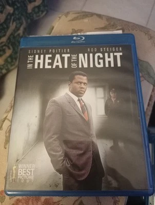 In The Heat of the Night (Blu-Ray, 1967) Sidney Poitier Classic, Region *A* Lock Foto 1 de 2