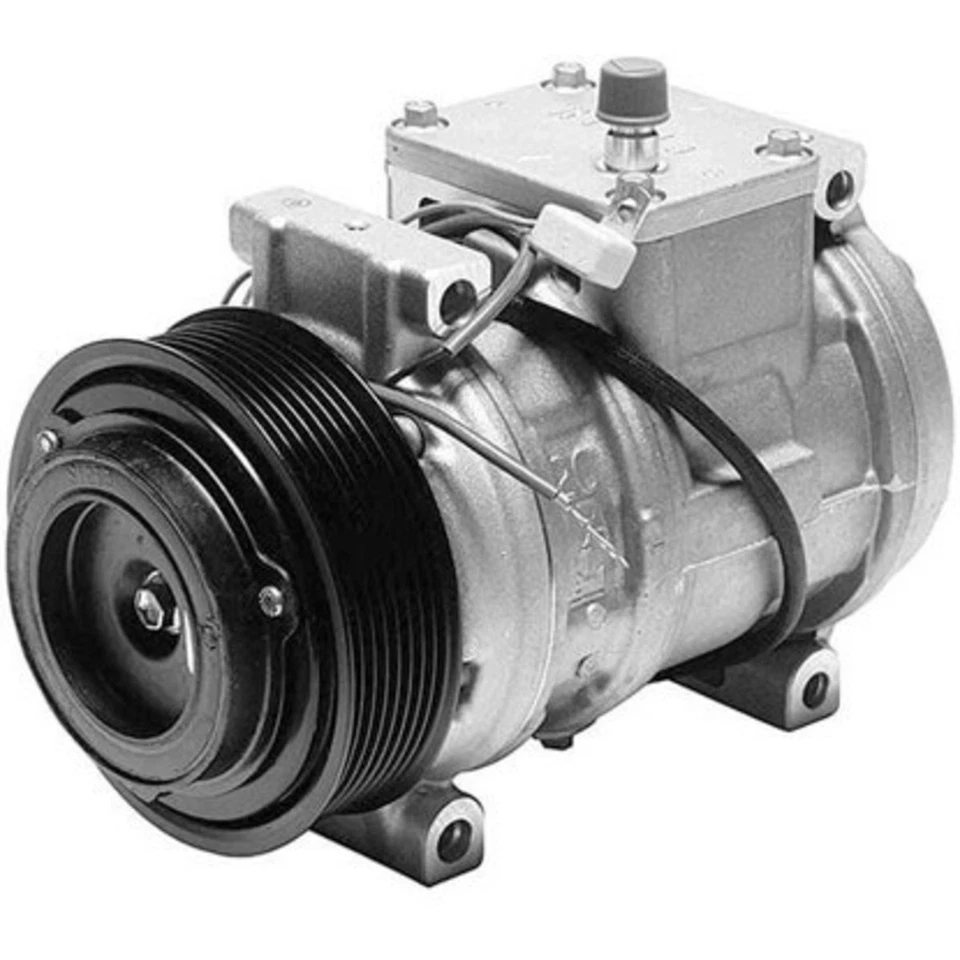 Compresor de aire acondicionado Denso 471-1235 para MB Mercedes Clase S con embrague S420 S500 Foto 1 de 1