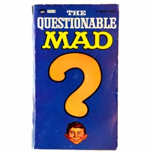 MAD The Questionable Mad 1967 First Edition Signet Books Vintage PB Comic Book - Picture 1 of 4
