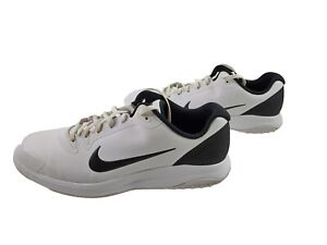 Nike Infinity G Mens Leather Golf Shoes Spikes White Black CT0531-101 Size 13