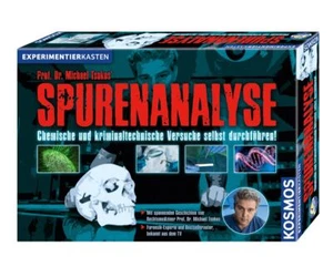 Kosmos Experimentierkasten Prof.Dr. Michael Tsokos Spurenanalyse | Lernspielzeug - Bild 1 von 6