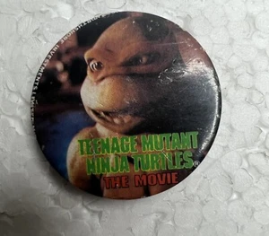 De colección Teenage Mutant Ninja Turtles La Película - MichaelAngelo Button Años 90’s - Imagen 1 de 6