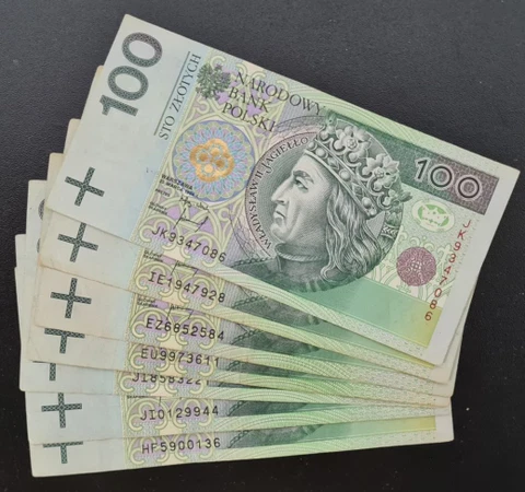 1994 Poland 100 Zlotych BANKNOTE CURRENCY Cover