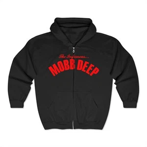Sudadera con Capucha Mobb Profunda, Sudadera Hip Hop, Chaqueta Unisex con Cremallera, Regalo para Amantes de la Música - Imagen 1 de 9
