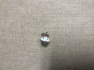 Brighton Holiday Small Cupcake Charm JC3483 Silver Plate/Enamel Jewelry NWOT - Picture 1 of 3