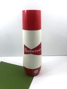 Vintage Budweiser 1 Quart Glass Lined Thermos Bottle Jug Anheuser Busch VG Cond. - Picture 1 of 7