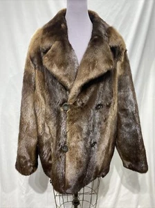 natural otter jacket mens (46252) - Picture 1 of 3