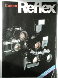 Katalog/Prospekt CANON Reflex, Modellprogramm 1979, Deutsche Ausgabe, gebraucht - Bild 1 von 3