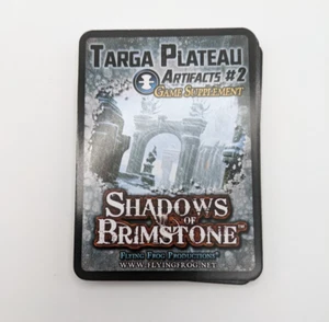 SHADOWS OF BRIMSTONE Board Game TARGA PLATEAU ARTIFACTS #2 Flying Frog 2023 - Picture 1 of 1
