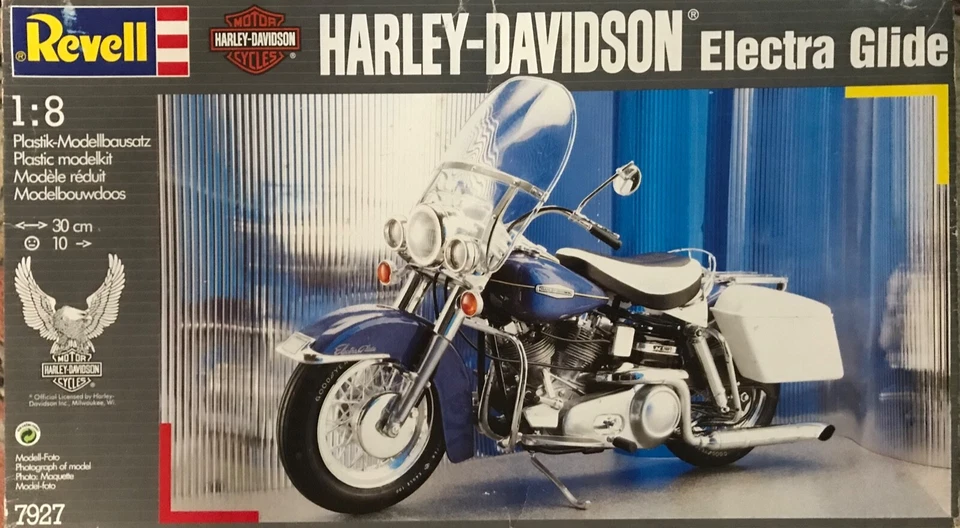 Harley Davidsons ELECTRA GLIDE 1:8 Revell plastic model - Immagine 1 di 1