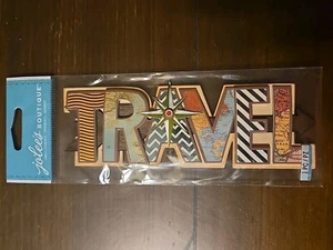 Jolee's Boutique TRAVEL TITLE Scrapbooking Sticker - Picture 1 of 1