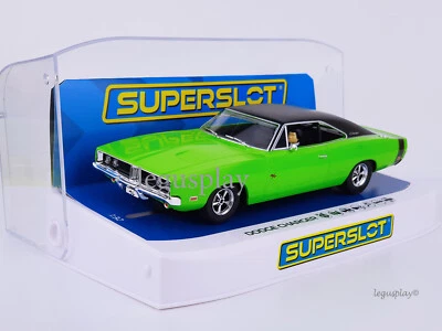 Slot car Scalextric Superslot H4326 Dodge Charger RT - Sublime Green - Imagen 1 de 4
