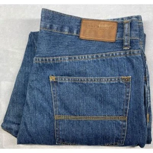 Vintage Tommy Hilfiger Men's 34x32 Relaxed Fit Denim Blue Jeans Medium Wash - Picture 1 of 12