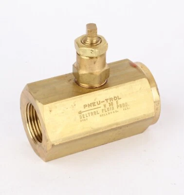 Deltrol N35B Flow Control Needle Valve, 2000PSI, 3/4" NPT, 34GPM - Image 1 of 4