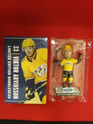 2020 Viktor Arvidsson Limited Edition Bobblehead Nashville Predators Cover