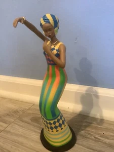Figurina africana Keith Mallett Celebrazione Gioisci - Foto 1 di 3