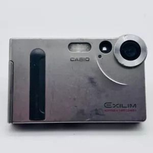 CASIO EXILIM EX-S1 Silver Compact Digital Camera 1.2MP From Japan - Picture 1 of 10