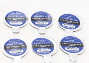 6 Bath & Body Works CRISP MORNING AIR Car Fragrance Refill Scent-portable - Picture 1 of 3