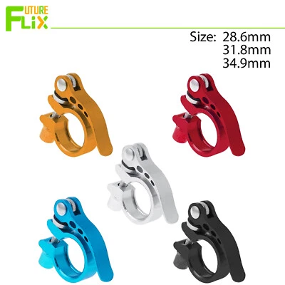 Bicicleta de montaña MTB Bicicleta de carretera Asiento Aleación Poste Abrazadera Perno Herramienta de liberación rápida Reino Unido Foto 1 de 4