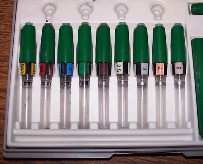 9 Faber-Castell TGH Set Technical Art Drawing Drafting Pens/Vintage in Box - Image 1 of 4