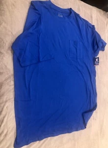 Big mens Champion crew neck short sleeve pocket Tshirt 2XLT - Picture 1 of 3