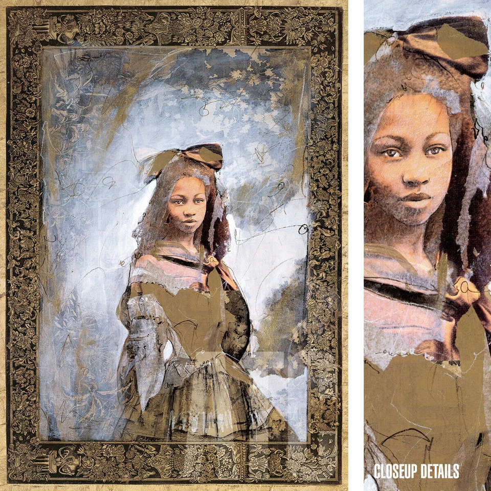 28W"x40H" MURIEL por MARTA WILEY - ESCOLHAS DE MULHER AFRICANA MREMBO JAMEELA de LONA - Imagem 1 de 4