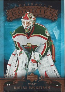 2006-07 Upper Deck NHL Artifact Rookies #245 Niklas Backstrom Wild 125/599