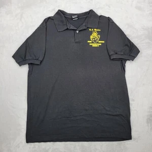 United States Marines Corps Shirt Mens Large Polo Military Recruit Service USA - Picture 1 of 6
