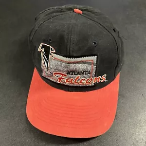 Vintage Atlanta Falcons Cap NFL Apex One Pro-Line Snap Back Spell Out Field Red - Picture 1 of 7