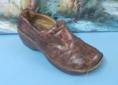  Zueco informal Bolo para mujer J00652 marrón oscuro ZAPATO TALLA US 6,5/37 Foto 1 de 4