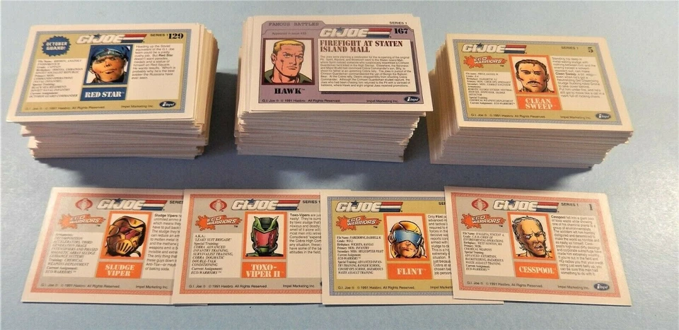 4 (cuatro) tarjetas coleccionables GI JOE 1991 IMPULEL ELIGE LAS QUE QUIERAS UN DÍA MANEJO Foto 1 de 1