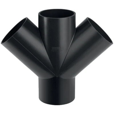 GE PE Abzweig 45Gr Zweifach d110/110 - Bild 1 von 3