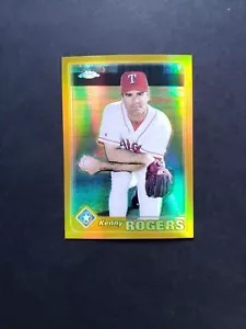 2001 Topps Chrome Gold Retrofractor Kenny Rogers #523 - Picture 1 of 3