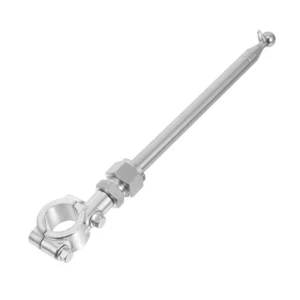 Motorrad-Fahnenmast Flaggenhalter Für Motorräder Geländer-Kit Aus Draht - Zdjęcie 1 z 12