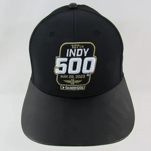 2023 Indy 500 Debossed Leather  Hat 107TH Running Collector Cap Adjustable Strap - Picture 1 of 9