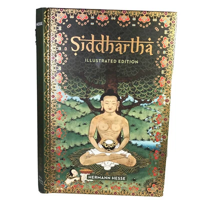 ❤️SIDDHARTHA by Hermann Hesse Katja Pelzer Deluxe Illustrated Ed. Hardcover NEW