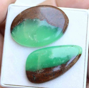 68.90 Ct Natural Chrysoprase Oval Cab Cabochon loos gemstone - Picture 1 of 2