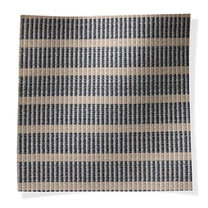 Rose Tarlow Outdoor Stripe Fabric- Linden Allee Belgian Bluestone 4.3 yd 2924/06 - Picture 1 of 2
