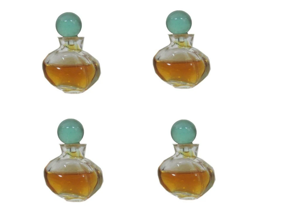 WINGS Lot of 4 x 4 ml EDT Miniature AS IS for Women By Giorgio Beverly Hills  - Image 1 of 1