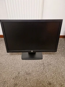 HP ProDisplay P221 21.5 inch VGA DVI-D 1920x1080 Monitor VGC No Power Cable! - Picture 1 of 8