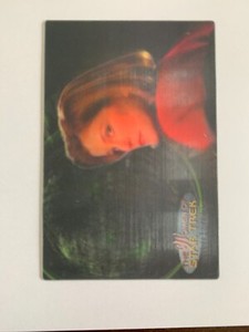 2000 Women of Star Trek In Motion #5 Captain Janeway - Jumbo 3D Card