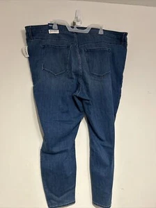 Old Navy NWT Jeans Women’s Plus Size 26 Super Skinny Ankle High Rise Denim - Picture 1 of 7