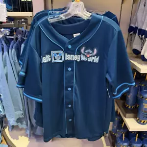 Disney Parks 2025 WDW Stitch 626 Baseball Jersey Size M New - Picture 1 of 2