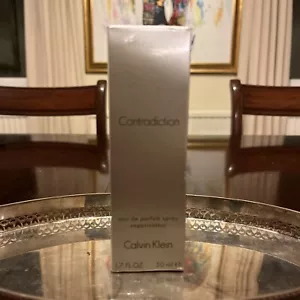 Calvin Klein Contradiction 50ml EDP Spray Vintage selten in Box einmal gesprüht - Bild 1 von 3