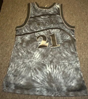 NUEVA CAMISETA NEGRA MITCHELL AND NESS HWC WILKINS SWINGMAN MUJER 2XL F15 Foto 1 de 4