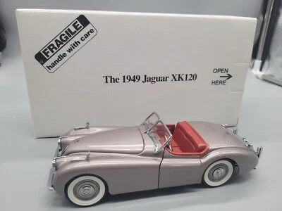 1949 THE JAGUAR XK120 DIECAST METAL MODEL CLASSIC CAR DANBURY MINT 1/24 SCALE - Image 1 of 4