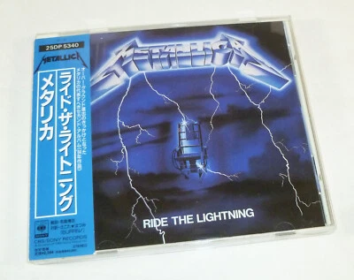 Metallica - Ride The Lightning CD Japan Pressing w/ OBI / Mini Poster - Image 1 of 4