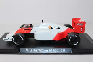 mx765, Atlas McLaren mp4/2c 1986 Formula 1 Alain Prost #1 IMBALLO ORIGINALE 1:43 - Foto 1 di 8