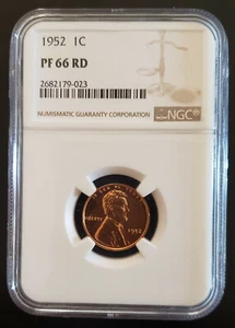 1952 Proof Lincoln 1C, Graded PF66RD - Picture 1 of 2